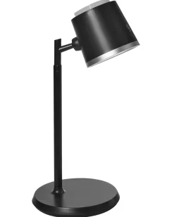 Clearance Beliani Lampada da tavolo senza fili a LED LIBRA con dimmer Nero