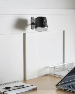 Clearance Beliani Lampada da tavolo senza fili a LED LIBRA con dimmer Nero