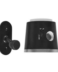 Clearance Beliani Lampada da tavolo senza fili a LED LIBRA con dimmer Nero