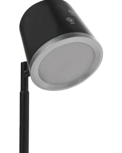 Clearance Beliani Lampada da tavolo senza fili a LED LIBRA con dimmer Nero