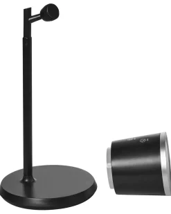 Clearance Beliani Lampada da tavolo senza fili a LED LIBRA con dimmer Nero