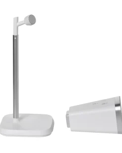 Outlet Beliani Lampada da tavolo senza fili a LED MUSCA con dimmer Bianco