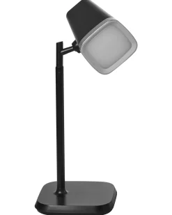 Discount Beliani Lampada da tavolo senza fili a LED MUSCA con dimmer Nero