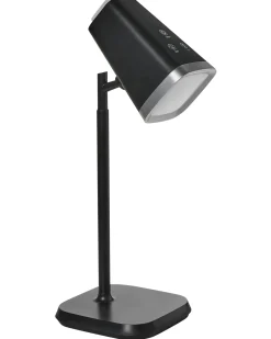Discount Beliani Lampada da tavolo senza fili a LED MUSCA con dimmer Nero