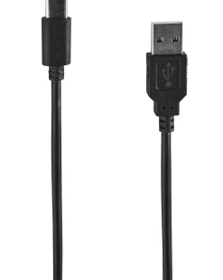 Discount Beliani Lampada da tavolo senza fili a LED MUSCA con dimmer Nero