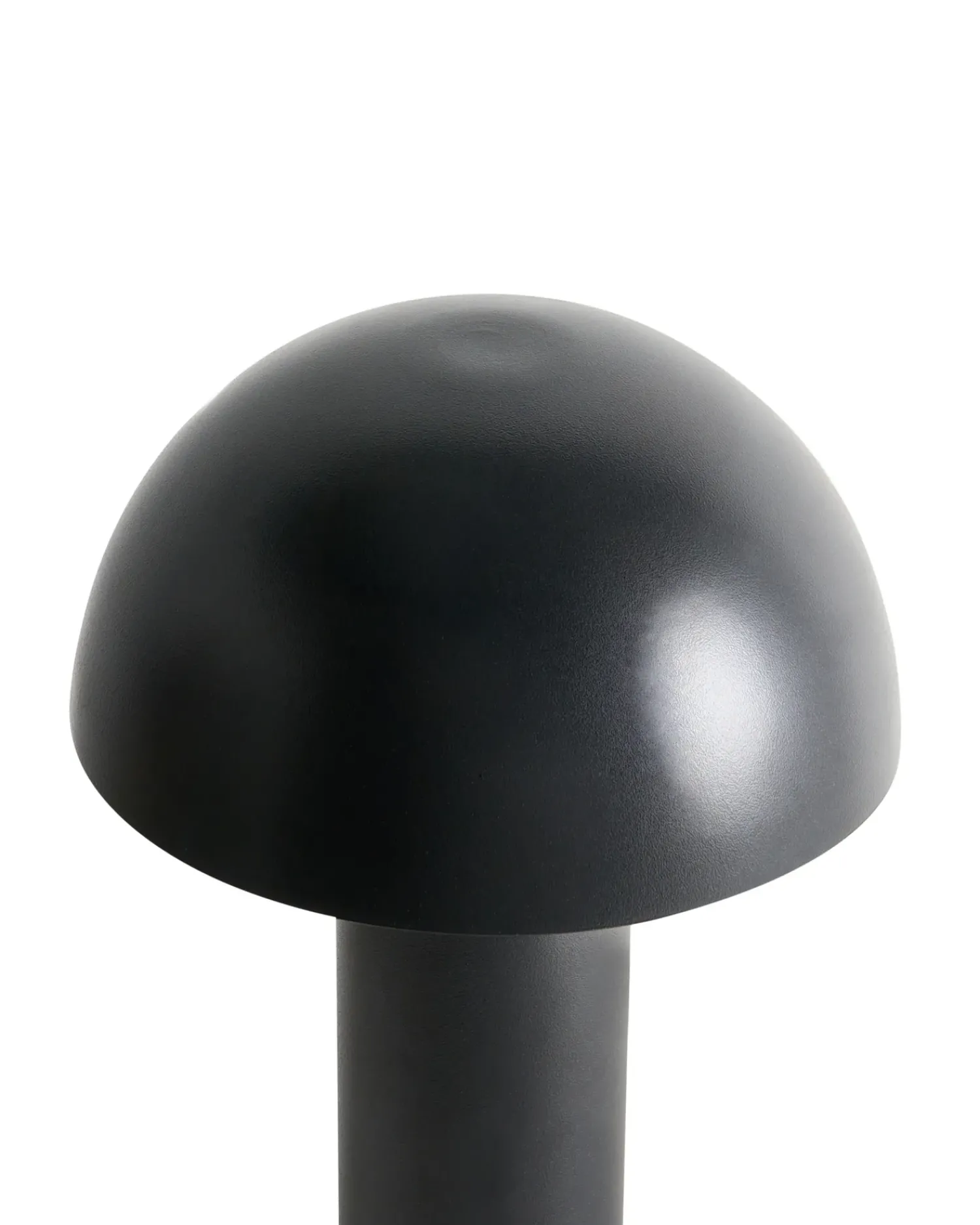 Beliani Lampada da tavolo senza fili a LED BOJO con dimmer Metallo Nero