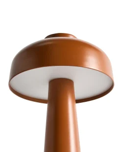 Discount Beliani Lampada da tavolo senza fili a LED AGUSAN con dimmer Metallo Marrone