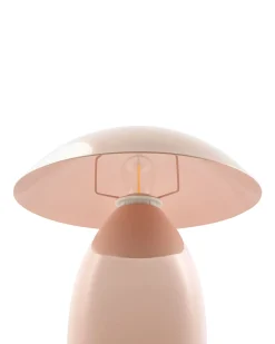 Hot Beliani Lampada da tavolo SIGI Metallo pastello Rosa