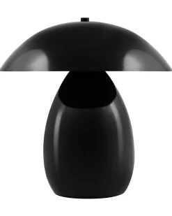 Sale Beliani Lampada da tavolo SIGI Metallo Nero
