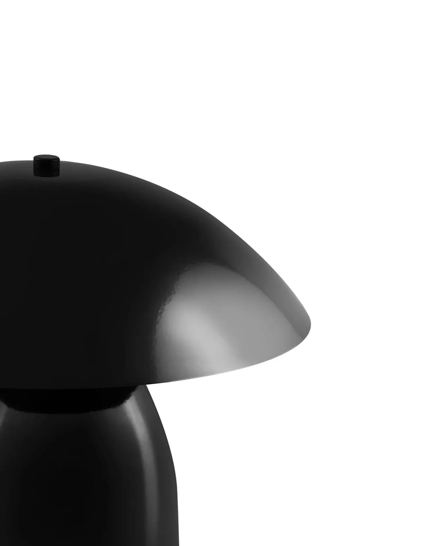 Sale Beliani Lampada da tavolo SIGI Metallo Nero