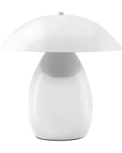 Online Beliani Lampada da tavolo SIGI Metallo Bianco
