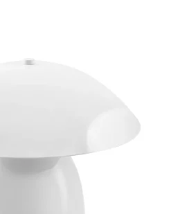 Online Beliani Lampada da tavolo SIGI Metallo Bianco