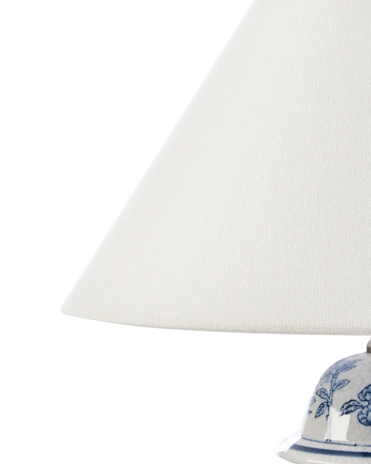Online Beliani Lampada da tavolo SORRAIA Porcellana Bianco/Blu Bianco Blu
