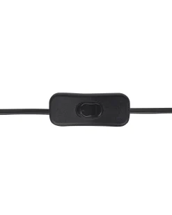 Outlet Beliani Lampada da tavolo TANGANYIKA Rattan Naturale Beige Naturale Nero