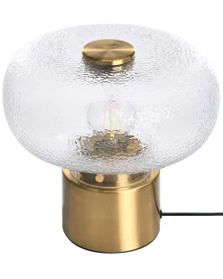 Discount Beliani Lampada da tavolo TARA Metallo Ottone