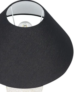 Discount Beliani Lampada da tavolo TELIRE Ceramica Beige Beige Nero