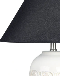 Discount Beliani Lampada da tavolo TELIRE Ceramica Beige Beige Nero