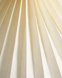 New Beliani Lampada da tavolo TOJSAN Carta Beige Beige Marrone