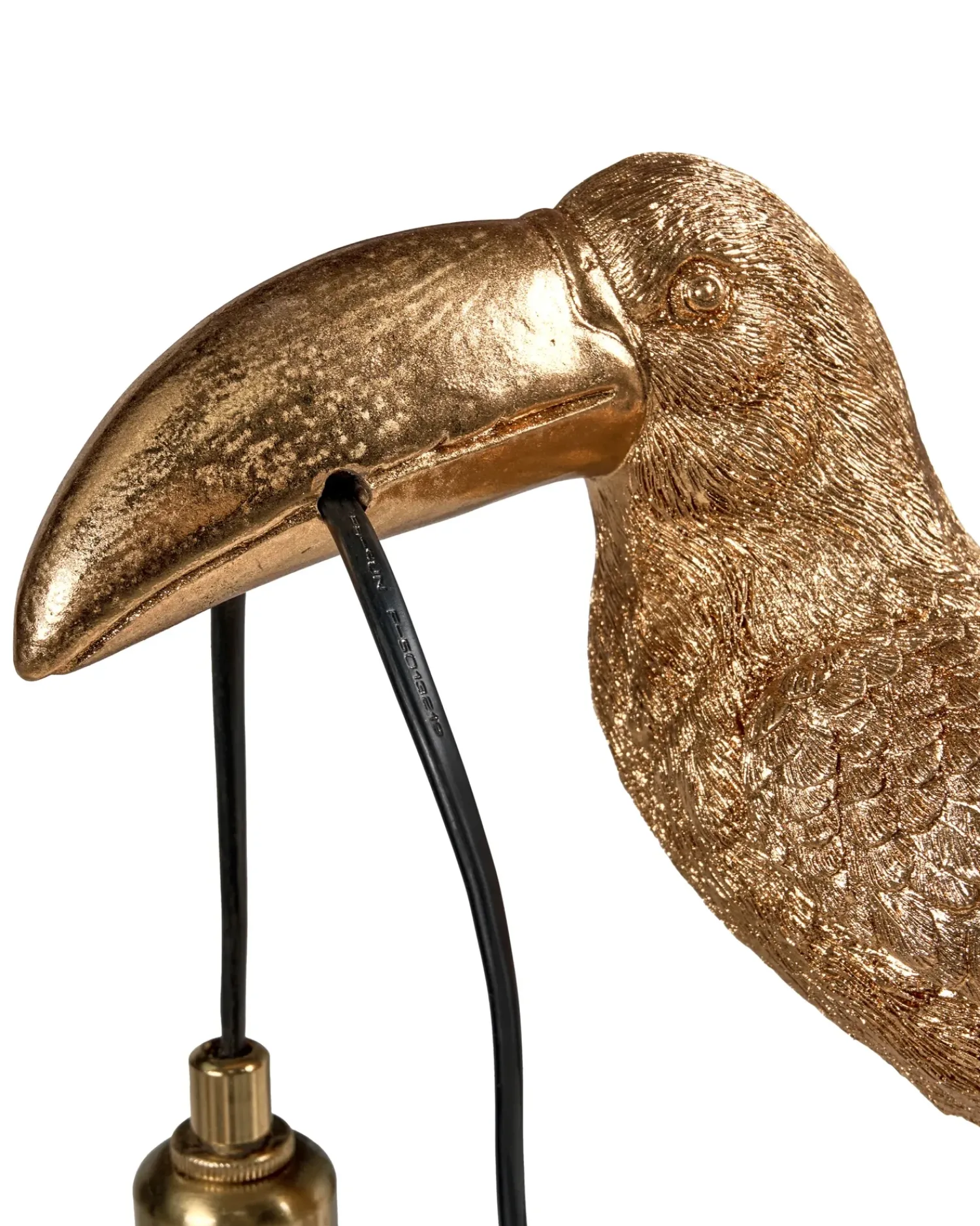 Best Beliani Lampada da tavolo Tucano ARACARI Oro Ottone Oro