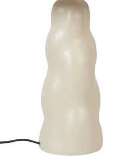 Beliani Lampada da tavolo VILAR Ceramica Beige