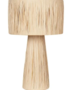 Sale Beliani Lampada da tavolo WELMEL Vimini Naturale