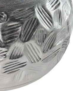 Discount Beliani Lampada da tavolo YAKIMA Porcellana Grigio Argento Grigio