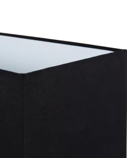 Beliani Lampada da tavolo YASUNI Metallo Nero Argento Nero