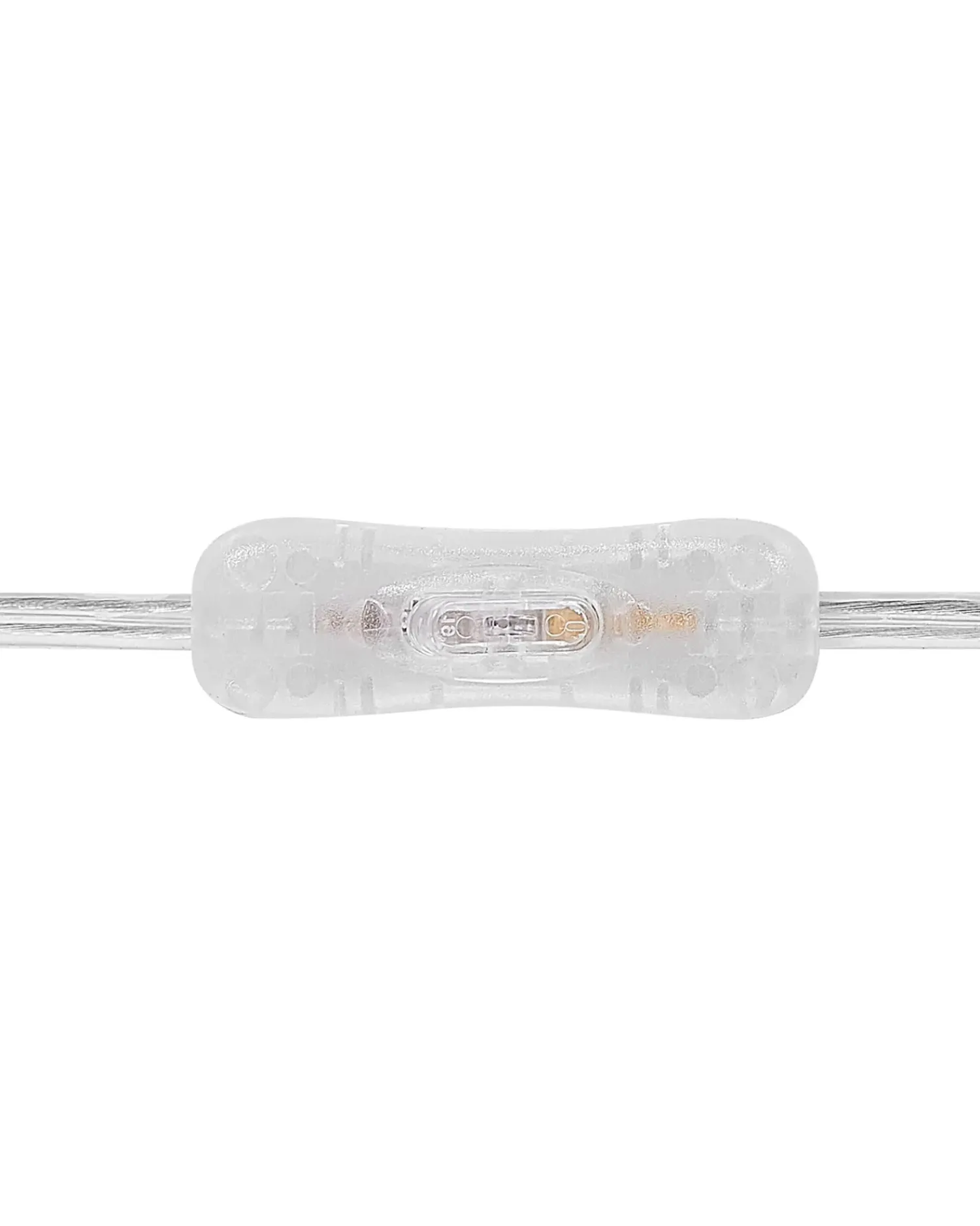 Outlet Beliani Lampada da tavolo YASUNI Metallo Bianco/Oro Bianco Oro