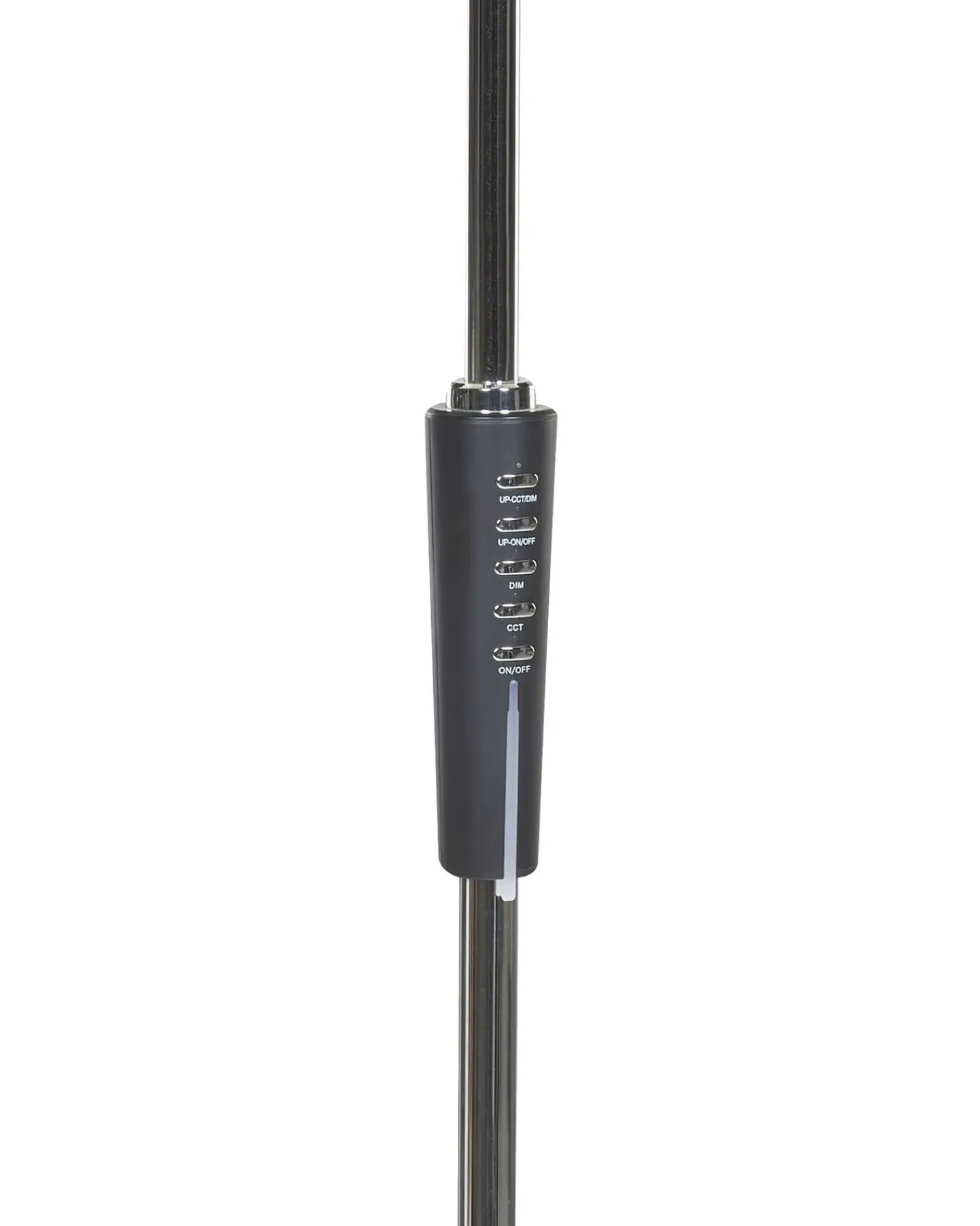 Sale Beliani Lampada da terra a LED ANDROMEDA con dimmer Metallo Argento Argento Nero