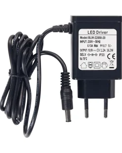 Discount Beliani Lampada da terra a LED ARIES con telecomando con dimmer Metallo Nero