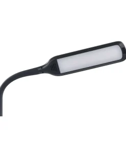 Discount Beliani Lampada da terra a LED ARIES con telecomando con dimmer Metallo Nero