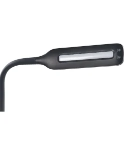 Discount Beliani Lampada da terra a LED ARIES con telecomando con dimmer Metallo Nero