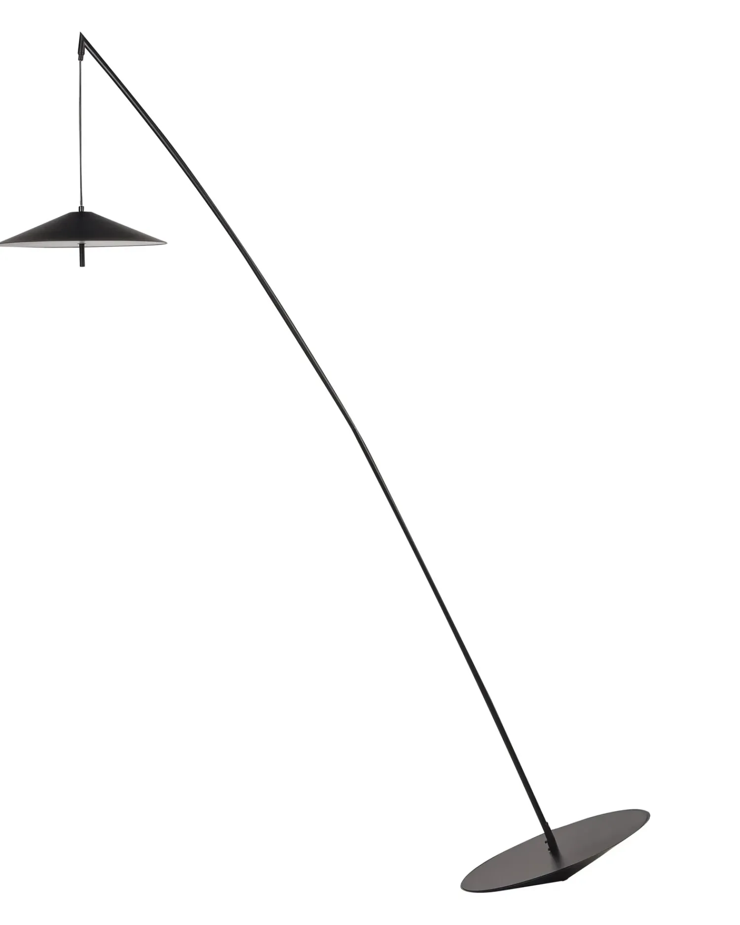Outlet Beliani Lampada da terra a LED COMALIE Metallo Nero