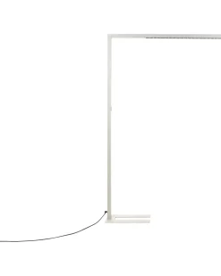 Outlet Beliani Lampada da terra a LED MENSA con sensore di movimento Metallo Argento