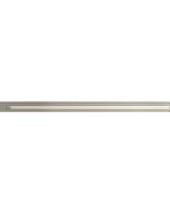 Outlet Beliani Lampada da terra a LED MENSA con sensore di movimento Metallo Argento