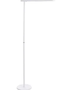 Clearance Beliani Lampada da terra a LED PERSEUS Metallo Bianco