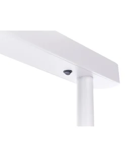 Clearance Beliani Lampada da terra a LED PERSEUS Metallo Bianco