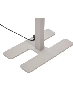 Clearance Beliani Lampada da terra a LED SCULPTOR con sensore di movimento Metallo Argento