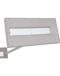 Sale Beliani Lampada da terra a LED TAURUS con dimmer Metallo Argento