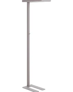 Sale Beliani Lampada da terra a LED TAURUS con dimmer Metallo Argento