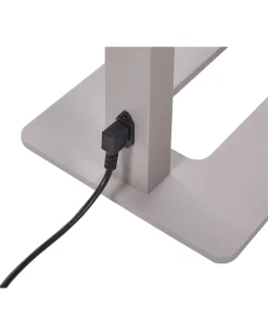 Sale Beliani Lampada da terra a LED TAURUS con dimmer Metallo Argento