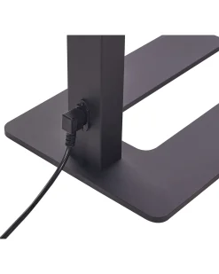 Discount Beliani Lampada da terra a LED TAURUS con dimmer Metallo Nero