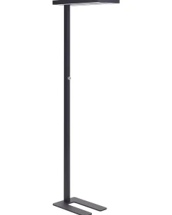 Discount Beliani Lampada da terra a LED TAURUS con dimmer Metallo Nero
