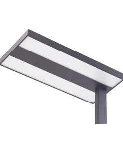 Discount Beliani Lampada da terra a LED TAURUS con dimmer Metallo Nero