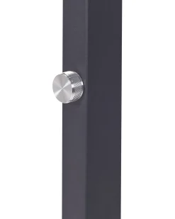 Discount Beliani Lampada da terra a LED TAURUS con dimmer Metallo Nero