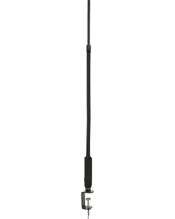 Outlet Beliani Lampada da terra con morsetto convertibile a LED APUS con telecomando con dimmer Metallo Nero