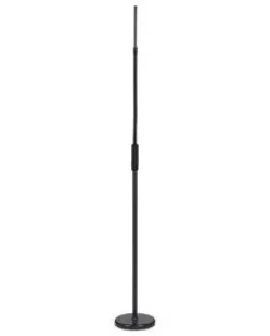 Outlet Beliani Lampada da terra con morsetto convertibile a LED APUS con telecomando con dimmer Metallo Nero