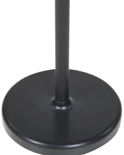 Outlet Beliani Lampada da terra con morsetto convertibile a LED APUS con telecomando con dimmer Metallo Nero