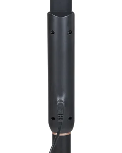 Outlet Beliani Lampada da terra con morsetto convertibile a LED APUS con telecomando con dimmer Metallo Nero