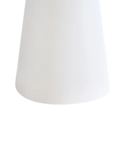 Hot Beliani Lampada da terra LED per esterni TORNE Bianco